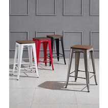 보스가구 톨릭스툴 목방석 시리즈 카페 인테리어 보조, 그린, SH450