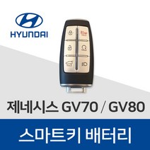 제네시스 gv70 gv80 g70 g80 g90 eq900 차키 건전지 배터리 스마트키 밧데리 약 베터리, 5개, 1개