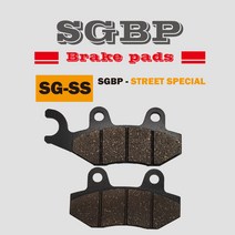 푸조 장고 125 프론트 (전면) 앞 브레이크 패드 장고 ABS 모델용 (세미메탈 패드)