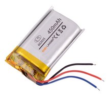 3와이어 602035 3.7V 450MAH 리튬 폴리머 배터리 측음기 MP3 DVR GPS 무선 모니터 3g 카메라 베이, 한개옵션0
