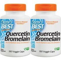 닥터스베스트 케르세틴 브로멜라인 베지 캡, 180개입, 2개