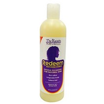 Redeem Sulfate-free 모이스처라이징 샴푸와 천연 시어 버터와 호바 오일. 아프리카계 미국인 및 곱슬머리를 위한 이상적인 제품. 라지 355ml The Roots N