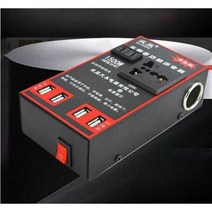 인버터 12V 차량용 자동차 입력 비상 캠핑 출력, 220V 12V (YQ-2000WA)