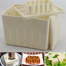 치즈메이커 치즈만들기 1pc DIY 플라스틱 홈 메이드 두부 제조기 프레스 금형 키트 만드는 세트 간장 치