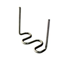 솔리드용접봉 논가스용접봉 용접봉 범퍼 수리 핫 스테이플러 스테이플 0.6mm 0.8mm 스테인레스 스틸 웨이브 용접 와이어 플라스틱 용접기 기계 납땜 도구, 표준 50개