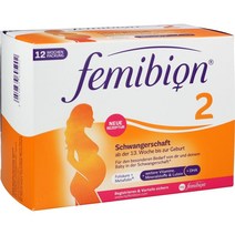 [독일 내수 정품](페미비온)FEMIBION 2 Schwangerschaft Kombipackung 2x84St
