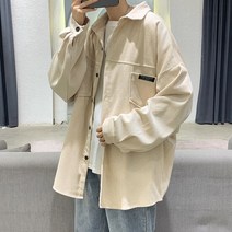 겨울 봄 코듀로이 자켓 남성 봄 가을 셔츠 재킷 캐주얼 가디건 코트 베이직 기본 깔끔