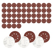 ZIO-BIZ 원형사포 800방 50장세트 125mm X 125mm / 원형 사포 샌딩페이퍼 샌드페이퍼 샌딩사포 연마지 목공사포 목공용사포 종이사포 전동드릴사포 드릴사포 드릴용사포, 1개