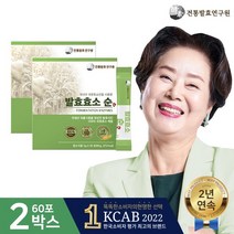 한국전통발효연구원 전통발효연구원 발효효소 순 2박스, 상세 설명 참조, 단일옵션