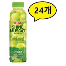 오케이에프 샤인머스캣 500mlX24개 알로에 겔 백포도, 24개, 500ml