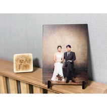 집들이 선물 웨딩사진 가족사진 사진인쇄 아크릴 탁상용 액자, 대(150x200), 투명, 투명