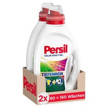 퍼실 어드밴티지 팩 컬러 크래프트 젤 액체 세탁 세제 80W 2개 Persil Vorteilspack 7200Ml