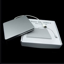 슬림 외장형 광학 드라이브 USB 2.0 DVD 콤보 ROM 플레이어 CD-RW 버너 라이터 플매트 카펫 러그 앤 플레이 Macbook 노트북 데스크탑 PC 용