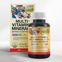 오리진 남자 종합비타민 1250mg 90정 20대남자비타민