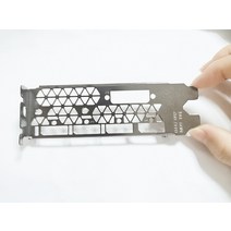 케이블 커넥터 NVIDIA Quadro M5000 8GB DDR5 디스플레이 포트 베젤 배플 브래킷 1 개, 01 1개