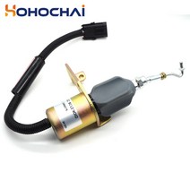 커민스 6BT 5.9L 4BT 엔진 연료 차단 솔레노이드 5295567 4942879 24V 굴삭기 발전기 부품, 한개옵션0