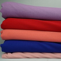 원단대장 폴리에스테르100% 얇은천 스판 무지 색상 의류용 샤롯, 3번컬러(에크뤼)