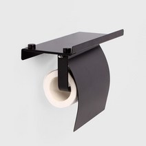 휴지걸이봉 블랙 화장지거치대