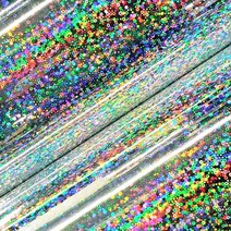 홀로그램시트지 인테리어필름 15작은원형은색