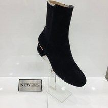 탠디 X18517 BLACK (특가)여성 세무 스판 앵클부츠 4cm 미셸by탠디 MK120