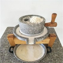 맷돌 절구 수동 두부 콩 국수 믹서 전통 회전 음식, 삼각대가 있는  20x30, 1개