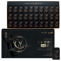 삼성에프앤비 녹용 침향단 골드 침향환 녹용환 부모님 명절 선물세트 3.75g x 30환