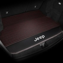 지프 JEEP 트렁크매트 전용 차박매트 레니게이드 그랜드 체로키 리미티드 랭글러 컴패스 글래디에이터 루비콘 서밋전용, 단품, 블랙 레드(스트라이프), 차종을 입력해주세요