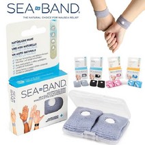 [멀미 입덧] 씨밴드 SEA BAND(양손목용), 아동(만3세이상)/블루, 1개, 1개