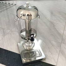식혜기계 디스펜서 탄산 식혜 냉각기 업소용 수정과, 8리터 실버 싱글 헤드