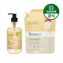 1300K 아름다운세제 에이포레 fresh herb 485ml 1000m, 단품