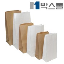 박스몰 각대봉투 노루지 크라프트 내유코팅 식품봉투 1000장, 1개, 내유크라프트 18x11x35(1804)