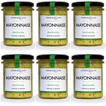 Charlie Ivys 찰리앤아이비 연어스테이크소스 레몬딜 마요네즈 Lemon and Dill Mayonnaise 190g 6개