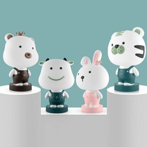 오너클랜 led 무드등 아크릴 조명 취침 수면 침대 인테리어, 크라운 곰돌이 본품