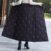골프 패딩 치마 스커트 겨울 랩스커트 롱스커트 방한 빅사이즈 롱치마 다운 여성 담요 39