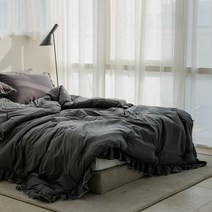 프릴 호텔침구 레이스 호텔이불세트 호텔식침구 싱글 퀸 킹 SS/Q/K 4color