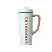 STARBUCKS 스타벅스 SS 스노우 골드 클립 텀블러 473ml