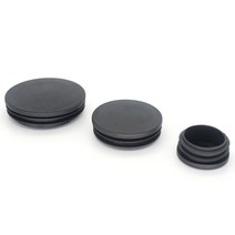 메꾸라 파이프마개 두꺼운 검은색 검정색 블랙 배관캡, 검은색 48mm 원형 플러그