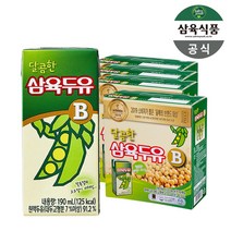 삼육 달콤한 삼육두유B 190ml, 64팩