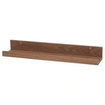 이케아 모슬란다 액자선반 호두나무무늬 55x12x8cm 섬유판페이퍼포일, 없음