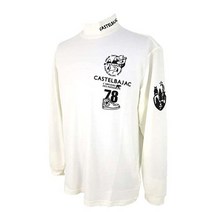 182060 골프셔츠 카스텔바작 23170-113 남성용 하이넥 셔츠 로고 스포츠 골프 웨어 셔츠 2021 가을 겨울 모델