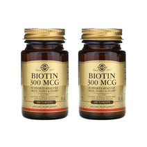 솔가 비오틴 Biotin 300mcg x 100정 2병세트