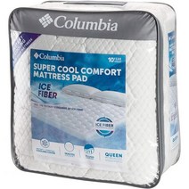 650669 Columbia Sportswear Company Quilted Ice Fiber Cooling Mattress Pad – Deep Pocket Fitted Sheet