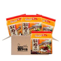 (올따옴) 삼양 담백한 된장라면 120g 20개, 1개