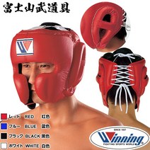 FG-2900 헤드 기어 페이스 가드 타입 (위닝 복싱) 프로텍터 헤드 가드 FG2900 WINNING boxing Headgear Face Guard Type, ホワイト, L