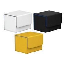 카드 데크 박스 주최자 보관 홀더 표준 컨테이너 디스플레이 게임 카드, 기타, 104x83x73mm, PU