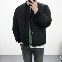 엠클로 남자 오버핏 라운드 웰론 숏패딩 점퍼 남여공용 4컬러