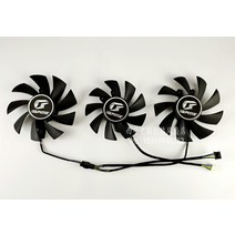 컬러풀 지포스 RTX 2060 2070 1660 6G 그래픽카드 팬, 5set(2x5)