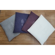피그먼트물고기방석(솜포함)/사무실방석/방석
