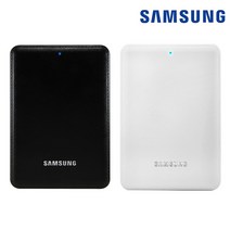 삼성전자 삼성 포터블 외장하드 2테라 J3 + 케이스 2TB 화이트 외장HDD, 화이트 + 파우치