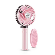 에어메이드 아이팬 에어필터 휴대용 선풍기, B-813, 블랙핑크